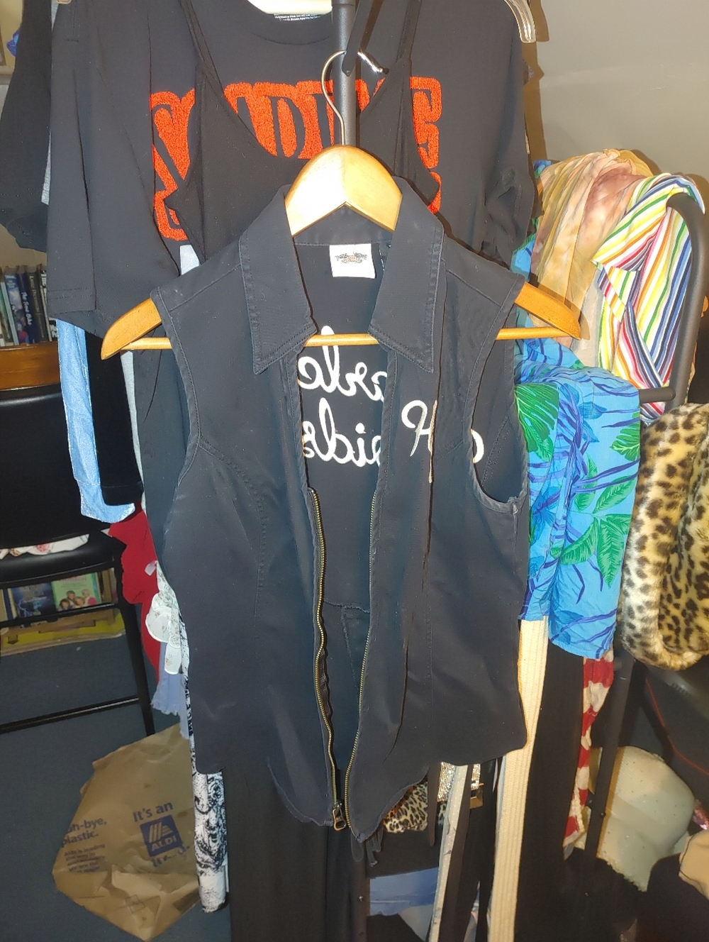 Harley-Davidson Black Jacket with White Script